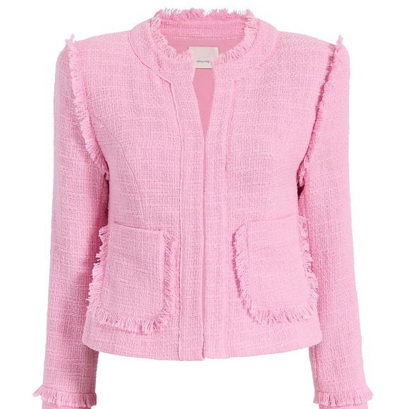 Cinq à Sept Keegan Jacket – Apple Blossom Pink – Size 8 (NWT) - Picture 1 of 7
